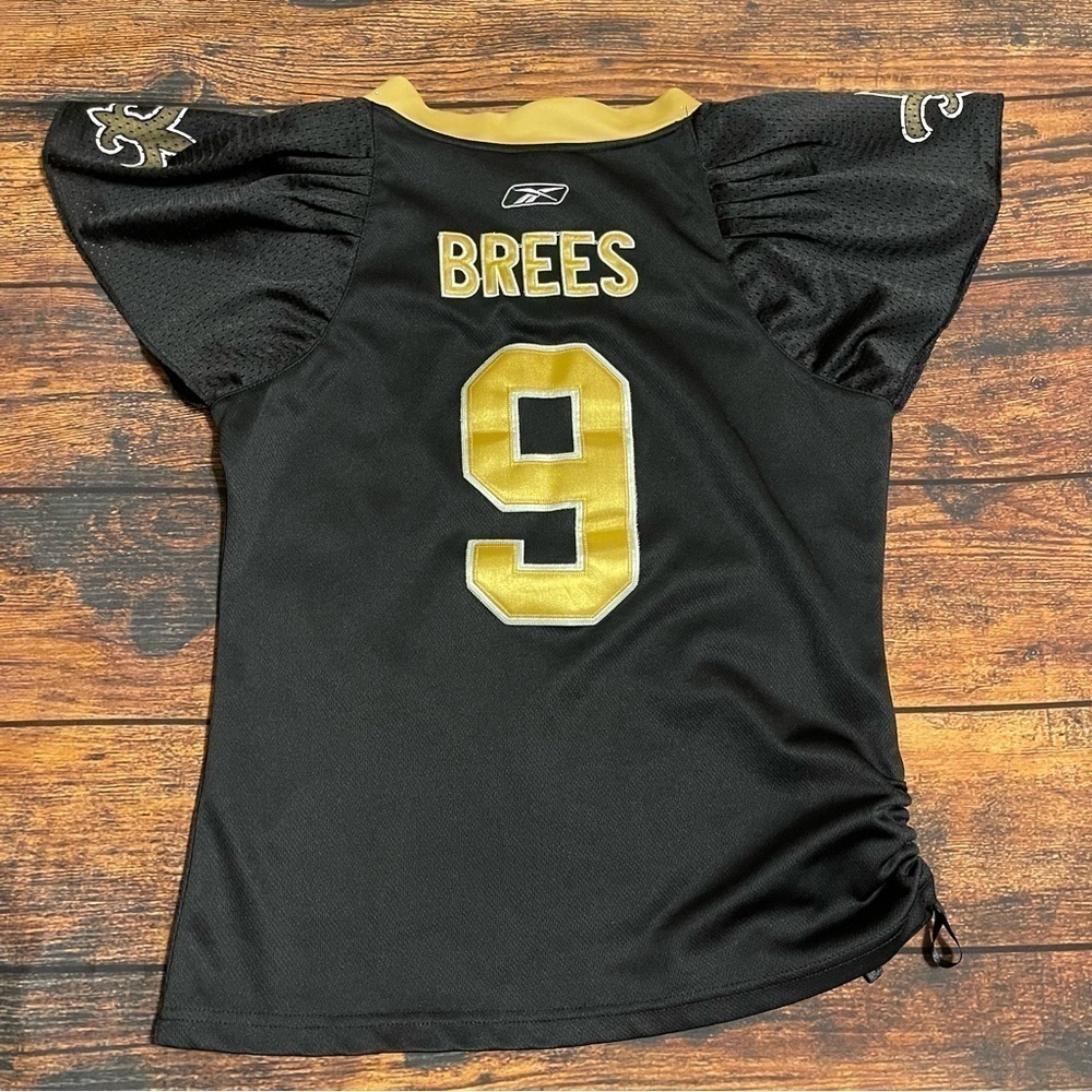 NFL Saints X Reebok “9” Drew Brees Stitched Jersey - Picture 3 of 8